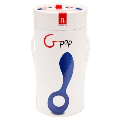 Vibratore ricaricabile in silicone Gpop ideale per punto G e per prostata 12 cm